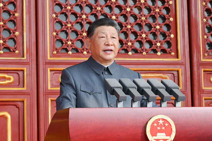 纪念中国人民抗日战争暨世界反法西斯战争胜利80周年大会在京隆重举行 习近平发表重要讲话并检阅受阅部队
