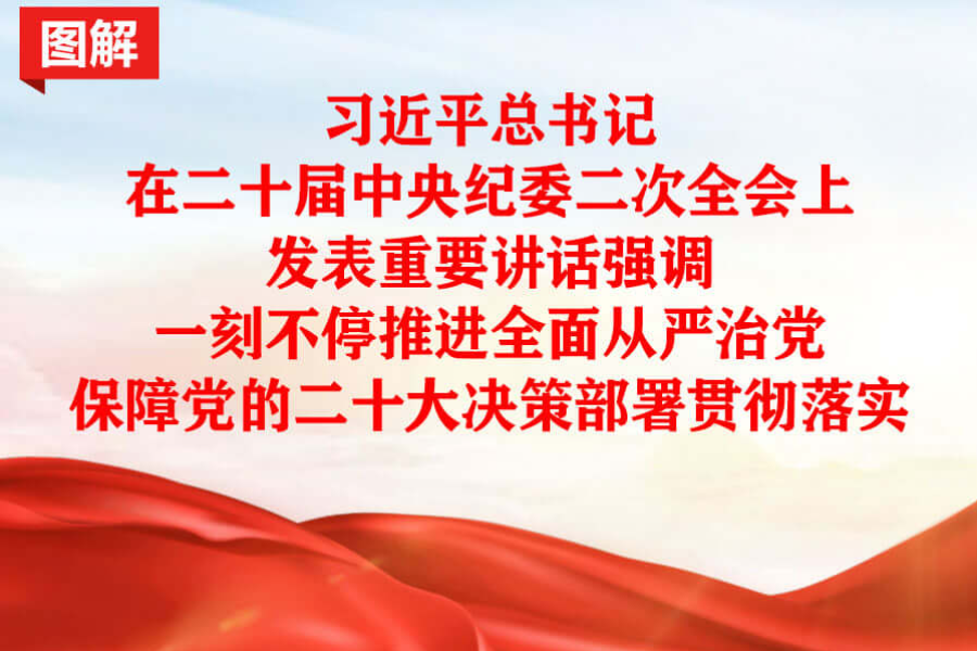 图解丨习近平总书记在二十届中央纪委二次全会上的重要讲话